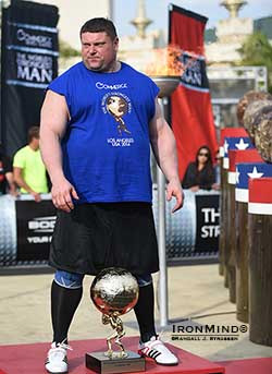 Результаты World Strongest Man 2014