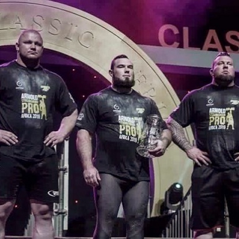 Украинец Алексей Новиков выиграл Arnold Strongman Africa 2019