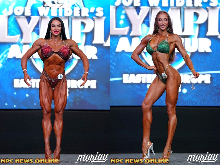 Украинки побеждают на Olympia Amateur Eastern Europe 2022